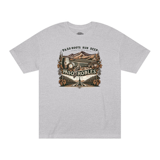 Paso Robles Vintage Vineyard T-Shirt - SLO CAL Wine Country Tee Unisex T-shirt