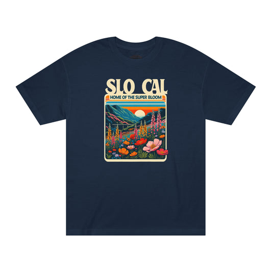 SLO CAL Super Bloom Tee San Luis Obispo Floral Spectacle Shirt Unisex T-shirt