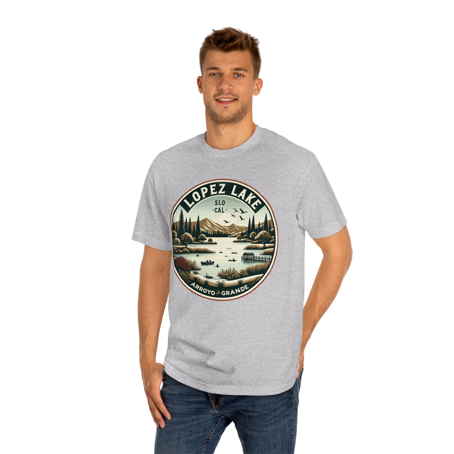 Arroyo Grande Lopez Lake Vintage Tee - SLO CAL Inspired Unisex T-shirt