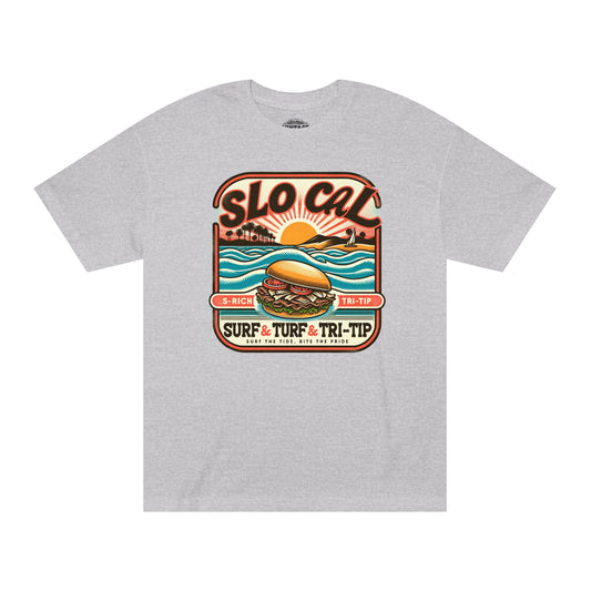 Surf & Turf & Tri-Tip San Luis Obispo SLO CAL Tee Unisex T-shirt