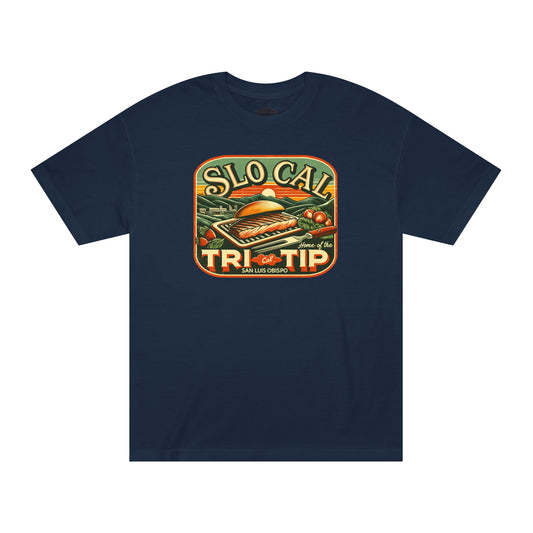 SLO CAL Tri-Tip BBQ Tee San Luis Obispo Grilling Sandwich Unisex T-shirt